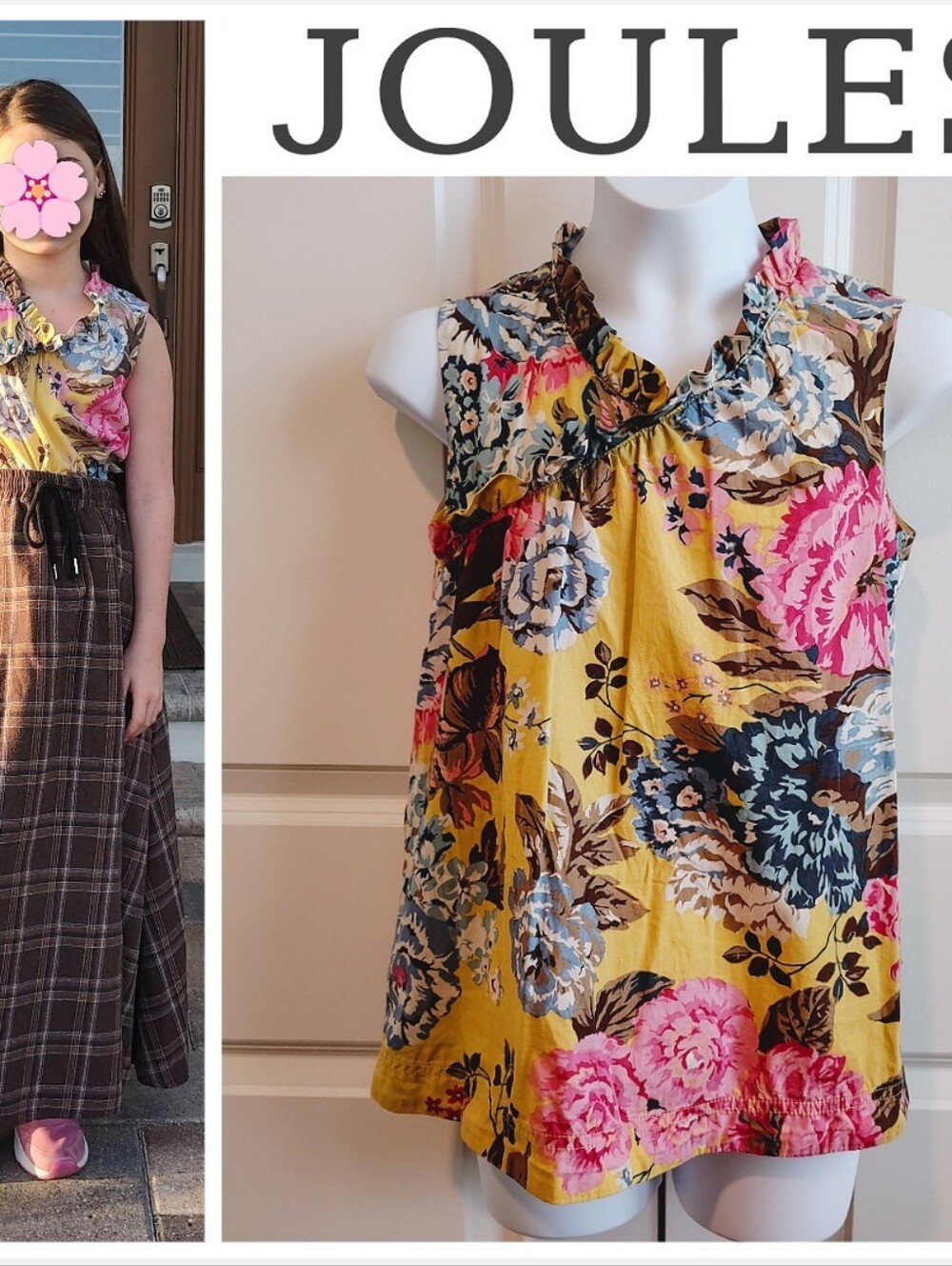 Little Joule Floral Blouse (UK Brand)